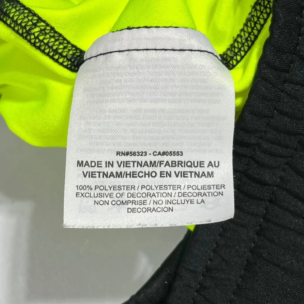 Nike Dri-FIT Mens Running Shorts Neon Volt Yellow Athletic Gym Medium Streetwear